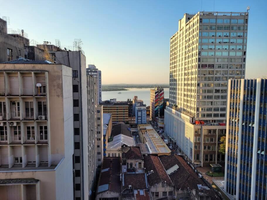 15 Andar, Studio, Centro, Vista Incrivel Porto Alegre Exterior foto